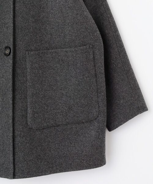 MOGA / モガ その他アウター | メルトンリバースタンドカラーコート | 詳細3