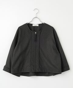 MOGA / モガ ニット・セーター | feerique ウールライクニットツイルコクーンシルエットプルオーバー