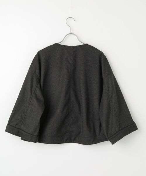 MOGA / モガ ニット・セーター | feerique ウールライクニットツイルコクーンシルエットプルオーバー | 詳細2