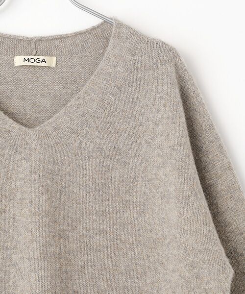 MOGA / モガ ニット・セーター | クーマラムカシミヤＶネックニット | 詳細2