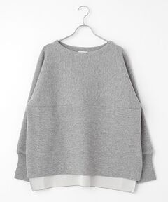 MOGA / モガ ニット・セーター | WOOLEN×AMOSSA ドルマンスリーブ配色ニット