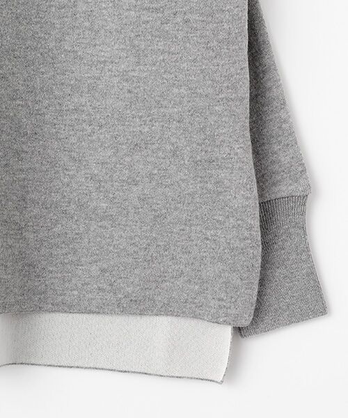 MOGA / モガ ニット・セーター | WOOLEN×AMOSSA ドルマンスリーブ配色ニット | 詳細3