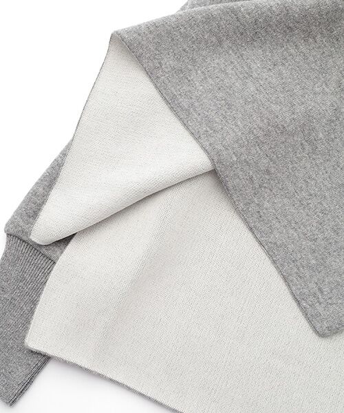 MOGA / モガ ニット・セーター | WOOLEN×AMOSSA ドルマンスリーブ配色ニット | 詳細4