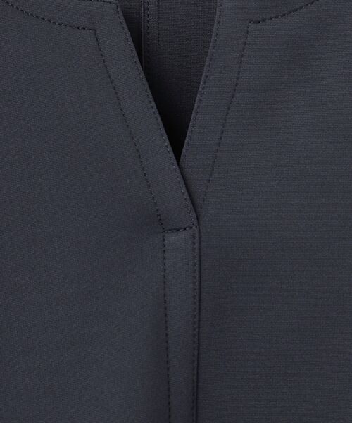 MOGA / モガ カットソー | トリアセダブルニットキーネックジャージトップス | 詳細7