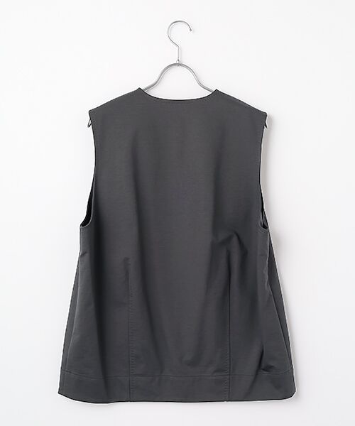MOGA / モガ ベスト | クリアポンチVネックベスト | 詳細1