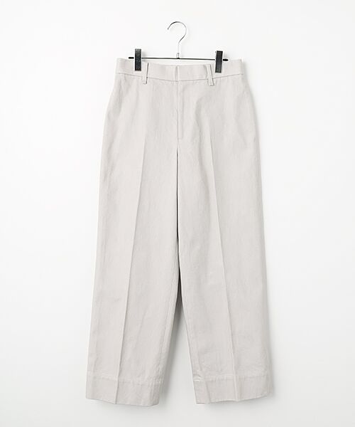 MOGA / モガ その他パンツ | 硫化コットンセンタープレスパンツ（グレー）