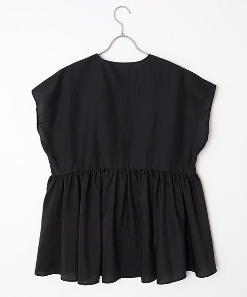 MOGA / モガ シャツ・ブラウス | セシェシルキーローンキャップスリーブブラウス | 詳細2