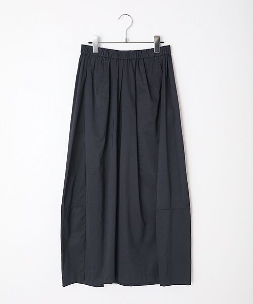 MOGA / モガ ロング・マキシ丈スカート | 37.5ナイロンストレッチコクーンスカート（ネイビー）
