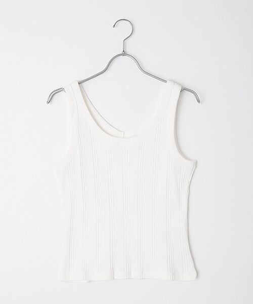 MOGA / モガ タンクトップ | モイストファイバー2WAYタンクトップ（ホワイト）