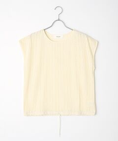 MOGA / モガ カットソー | feerique ラッセルメッシュストライププルオーバー