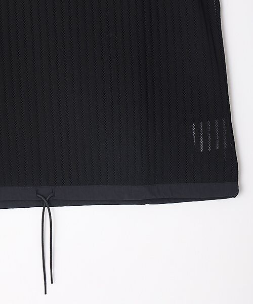 MOGA / モガ カットソー | feerique ラッセルメッシュストライププルオーバー | 詳細4