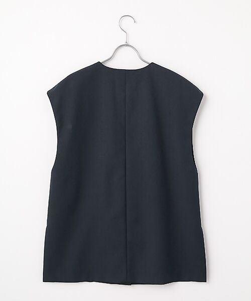 MOGA / モガ ベスト | ライトパウダリーツイルジレ | 詳細1