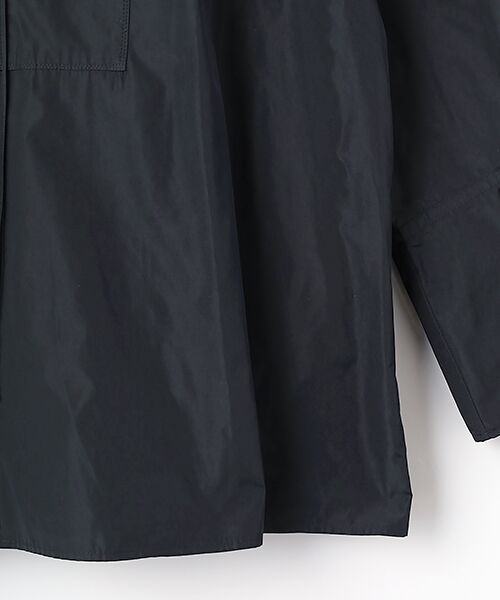 MOGA / モガ シャツ・ブラウス | メモリーマイクロタフタプルオーバーシャツ | 詳細5