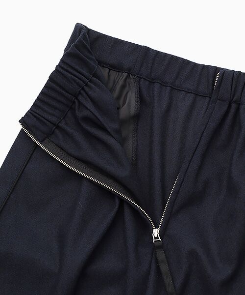 MOGA / モガ ロング・マキシ丈スカート | feerique ウールライクニットツイルパイピングスカート | 詳細5