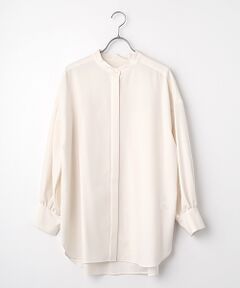 MOGA / モガ シャツ・ブラウス | トロストレッチバンドカラーブラウス