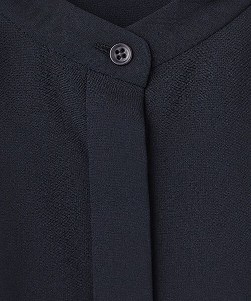 MOGA / モガ シャツ・ブラウス | トロストレッチバンドカラーブラウス | 詳細5