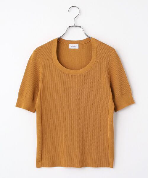 MOGA / モガ ニット・セーター | フルーレニットトップス（ゴールド）