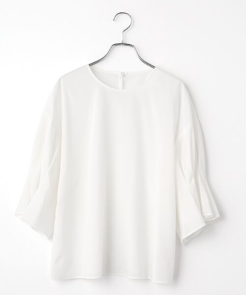 MOGA / モガ シャツ・ブラウス | ブライトビンテージラウンドカラーブラウス（オフホワイト）