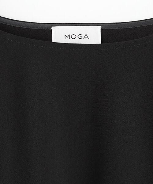 MOGA / モガ カットソー | トリアセハイテンションボートネックトップス［セットアップ可能］ | 詳細4
