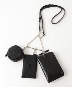 MONICA / モニカ ショルダーバッグ | トライアングルマルチショルダーバッグ