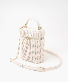 専用出品 バニティ&バッグ セール】 ランダムプリーツバニティバッグ （ショルダーバッグ
