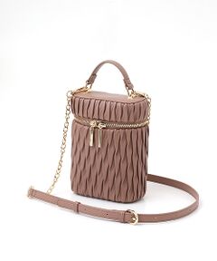 MONICA / モニカ ショルダーバッグ | ランダムプリーツバニティバッグ