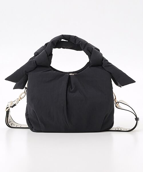 MONICA / モニカ トートバッグ | 【撥水】リボンフワフワ２WAYトート | 詳細3