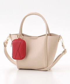 MONICA / モニカ トートバッグ | 【軽量・ミニポーチ付き】２WAYトート