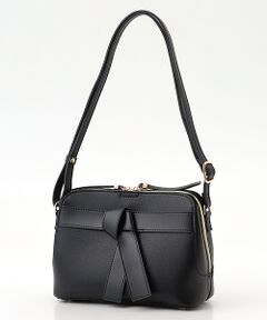 MONICA / モニカ ショルダーバッグ | 【超軽量・多収納】バイカラーリボンショルダーバッグ