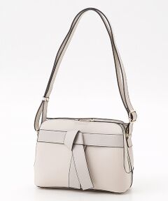 MONICA / モニカ ショルダーバッグ | 【超軽量・多収納】バイカラーリボンショルダーバッグ