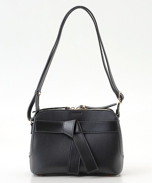 MONICA / モニカ ショルダーバッグ | 【超軽量・多収納】バイカラーリボンショルダーバッグ | 詳細1