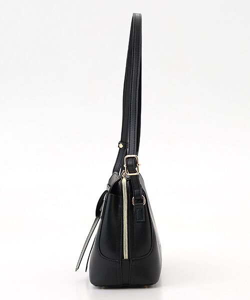 MONICA / モニカ ショルダーバッグ | 【超軽量・多収納】バイカラーリボンショルダーバッグ | 詳細2