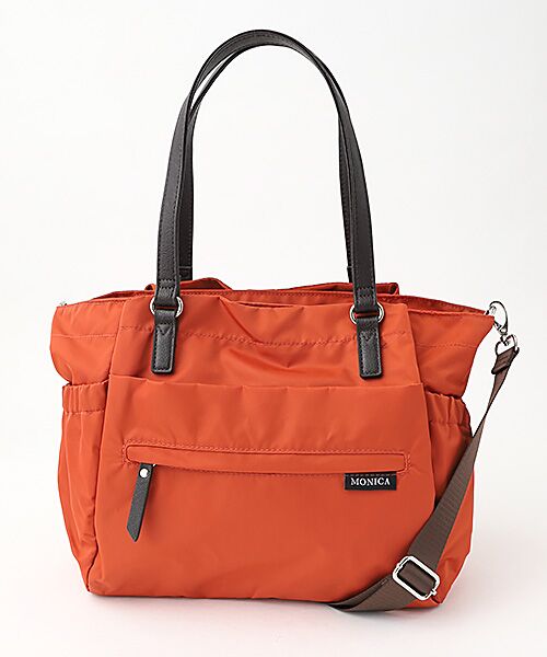 MONICA / モニカ トートバッグ | 【MONICA】ポーチ付き3WAYトートバッグ | 詳細1