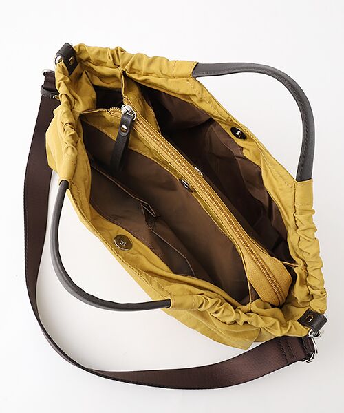 MONICA / モニカ トートバッグ | 【MONICA】サイドギャザー2WAYトートバッグ Sサイズ | 詳細8