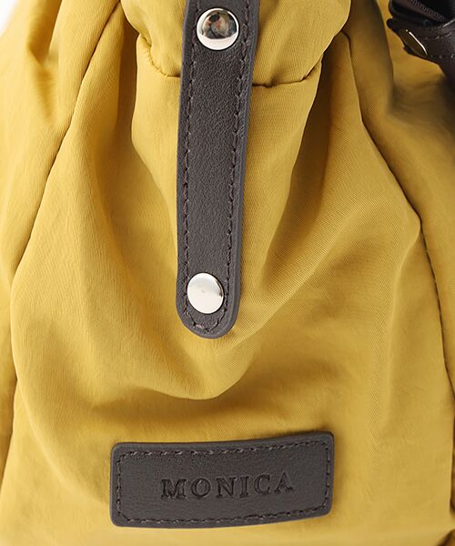 MONICA / モニカ トートバッグ | 【MONICA】サイドギャザー2WAYトートバッグ Sサイズ | 詳細10