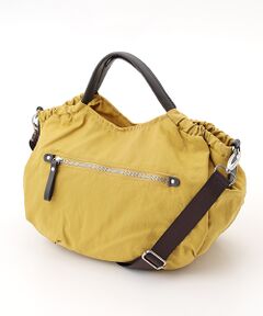 MONICA / モニカ トートバッグ | 【MONICA】サイドギャザー2WAYトートバッグ Mサイズ