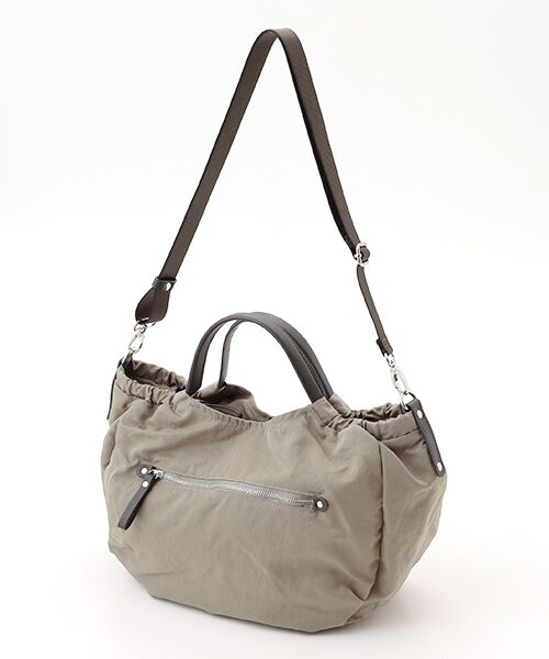 MONICA / モニカ トートバッグ | 【MONICA】サイドギャザー2WAYトートバッグ Mサイズ | 詳細11