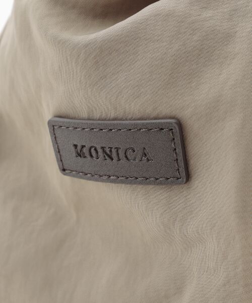 MONICA / モニカ トートバッグ | 【MONICA】サイドギャザー2WAYトートバッグ Mサイズ | 詳細14