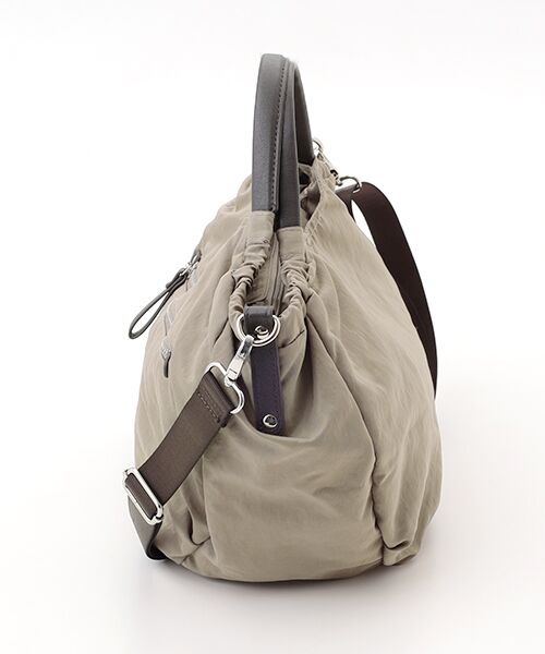 MONICA / モニカ トートバッグ | 【MONICA】サイドギャザー2WAYトートバッグ Mサイズ | 詳細3