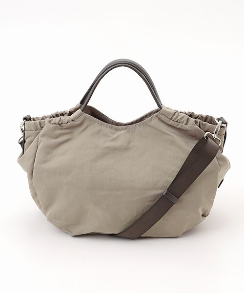 MONICA / モニカ トートバッグ | 【MONICA】サイドギャザー2WAYトートバッグ Mサイズ | 詳細5