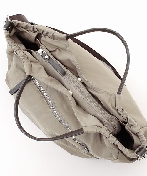 MONICA / モニカ トートバッグ | 【MONICA】サイドギャザー2WAYトートバッグ Mサイズ | 詳細7