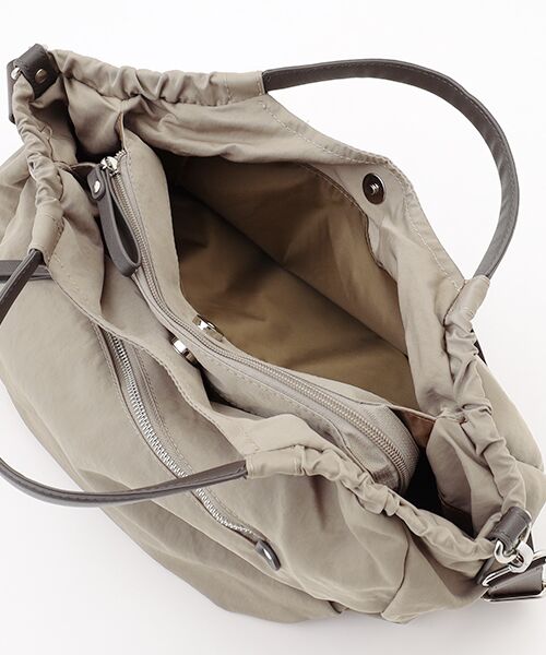 MONICA / モニカ トートバッグ | 【MONICA】サイドギャザー2WAYトートバッグ Mサイズ | 詳細9