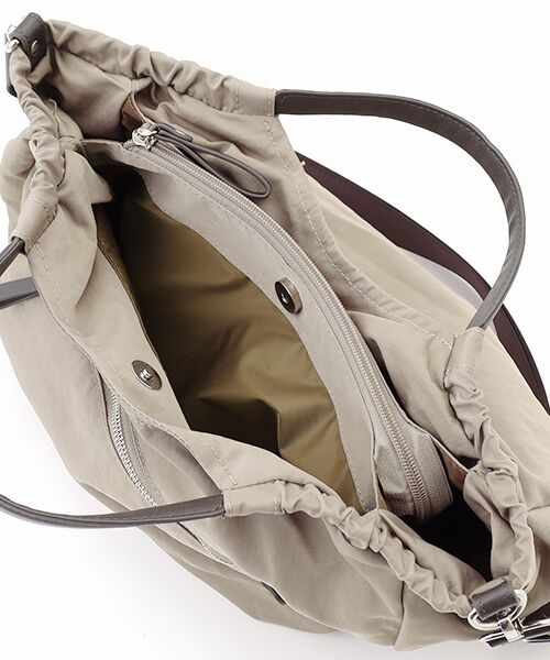 MONICA / モニカ トートバッグ | 【MONICA】サイドギャザー2WAYトートバッグ Mサイズ | 詳細10