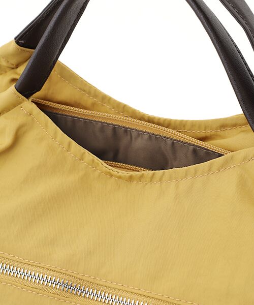 MONICA / モニカ トートバッグ | 【MONICA】サイドギャザー2WAYトートバッグ Mサイズ | 詳細15