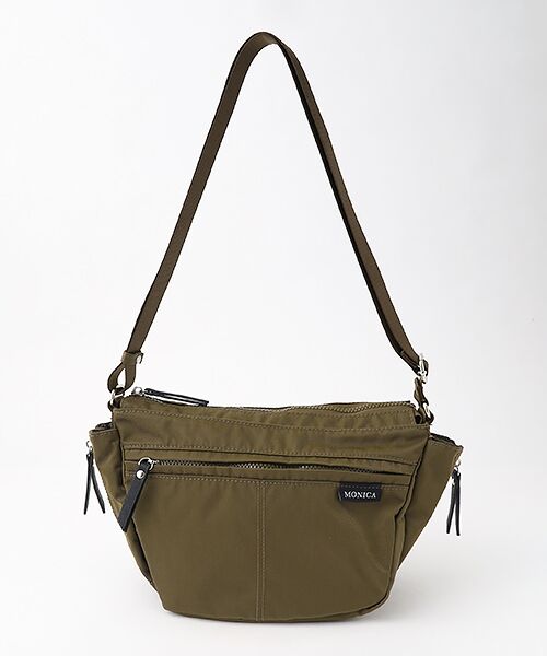 MONICA / モニカ ショルダーバッグ | 【MONICA】サイドジップミニショルダーバッグ | 詳細1