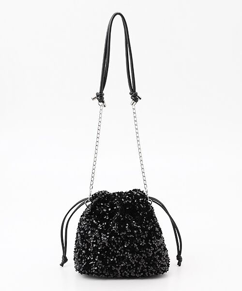 MONICA / モニカ ショルダーバッグ | スパンコール巾着ショルダー | 詳細3