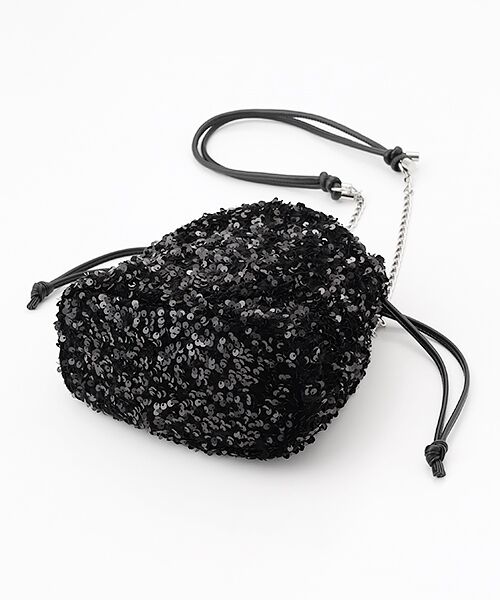 MONICA / モニカ ショルダーバッグ | スパンコール巾着ショルダー | 詳細4