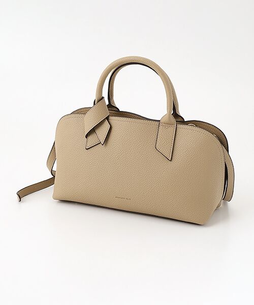 MONICA / モニカ ショルダーバッグ | 【軽量】リボンワイド２WAYショルダー（ベージュ）