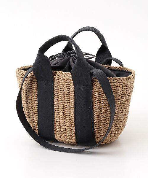 MONICA / モニカ かごバック | 【MONICA】ダブルハンドルかごバッグ（ベージュ）