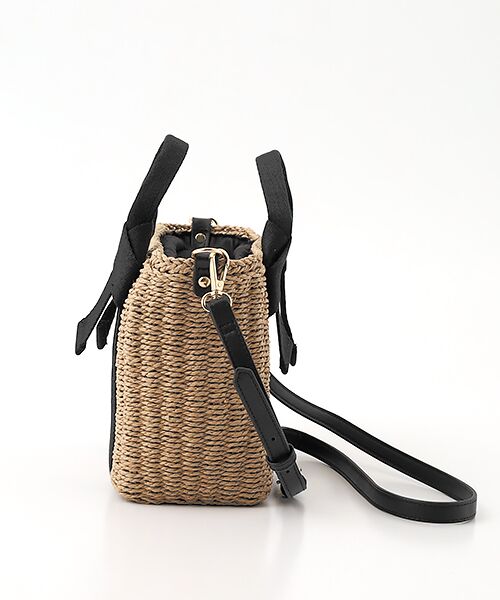 MONICA / モニカ かごバック | 【MONICA】リボンハンドル2WAYかごバッグ | 詳細2